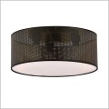 plafon z czarno złotej siateczki w stylu japandi Aston Black Gold 1148-3 Emibig