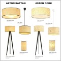 Emibig rodzina lamp w stylu boho Aston Cork i Aston Rattan