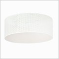 biała lampa sufitowa do sypialni Emibig Aston White Gold 1147-3