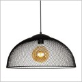 lampa wisząca klosze z czarnej siateczki drucianej Maxlight Concept P0455