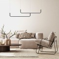 designerska lampa wisząca LED do salonu Malawi LP-1015/2P Light Prestige