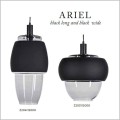 lampy transparentne w kolorze czarnym 4concepts Ariel Black