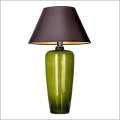 lampa szklana z czarno zlotym abażurem 4concepts Bilbao Green L019811214