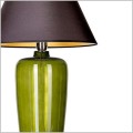 szklana lampa z oprawką ze stali nierdzewnej 4concepts Bilbao Green L019811214