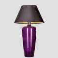 lampa stołowa ze szkła hand made Bilbao Violet 4concepts L019711214
