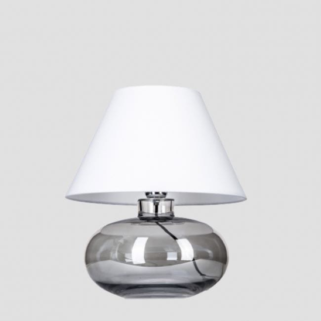 lampa szklana hand made  z abażurem 4concepts Bergen Black L007252111