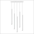 biała lampa wisząca Pastelo 5 Sollux SL.0468