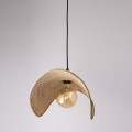 lampa wisząca abażur z naturalnego rattanu Koshi I Maxlight P0498