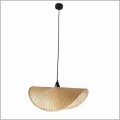 rattanowa lampa wisząca Koshi I w stylu boho Maxlight P0498