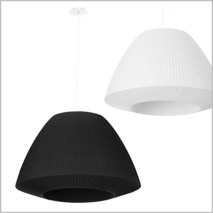 Sollux lampy wiszące z abażurem 60 cm Bella