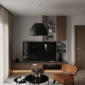 elegancka czarna lampa wisząca do salonu Bella 60 Sollux SL.0734