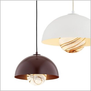 Piava lampa wisząca kula z alabastrowego szkła 1xE14 Argon
