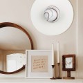 minimalistyczny kinkiet do sypialni Argon PIAVA White 8445