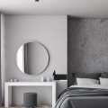 czarny kinkiet LED do sypialni Milagro SHELF BLACK ML6344