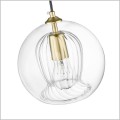 lampa wisząca z ozdobnym szklanym kloszem Arette Light Prestige LP-133/1P