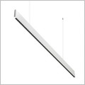 designerska biała lampa liniowa LED 120cm Slim DomenoLED DDXZ002
