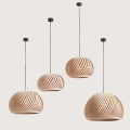 Aldex Nature Cros 1123G drewniane lampy wiszące