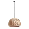 lampa wisząca z forniru bukowego Aldex Nature Cros