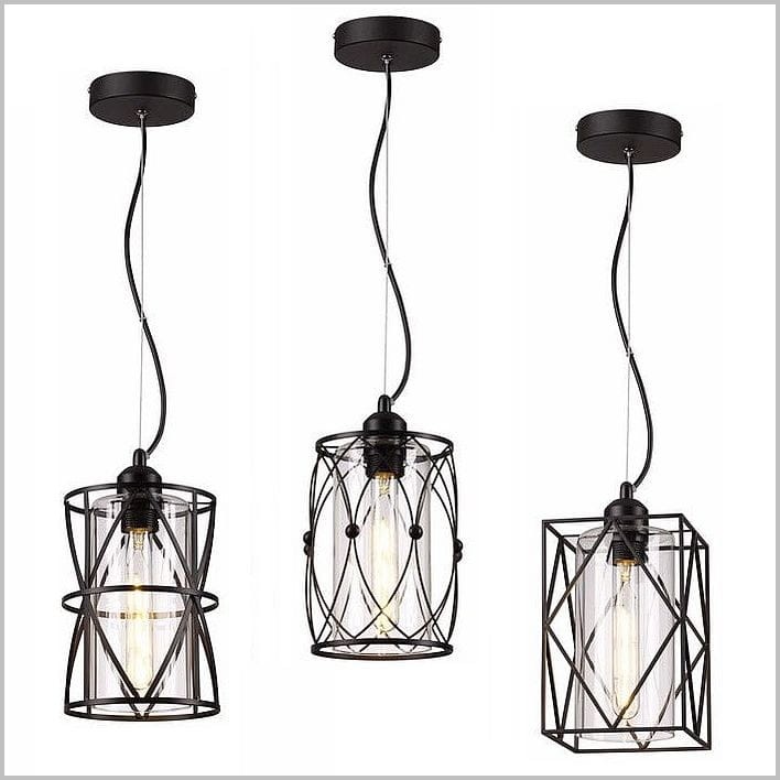 szklane lampy w stylu industrialnym Reality Gary Ruby Ezra