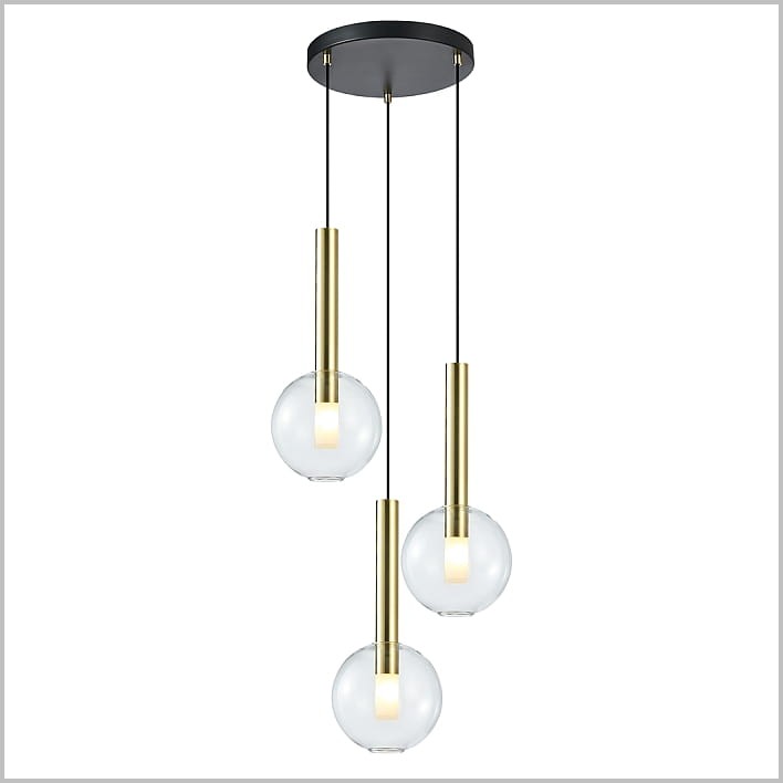 elegancka lampa wisząca Milagro Niko Gold ML0332