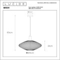 Mesh lampa wisząca  45 cm 1xE27 Lucide