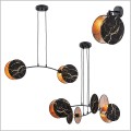 Emibig MOTIF MARBEL rodzina lamp nowoczesnymi abażurami