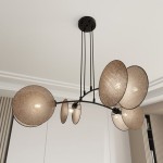 Motif 4 NATURAL lampa wisząca 4 x E14 Emibig