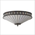 lampa witrażowa wzór geometryczny Tiffany Fargo 64145 Intreriors