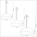 Sigma Solaris wymiary lamp wiszących