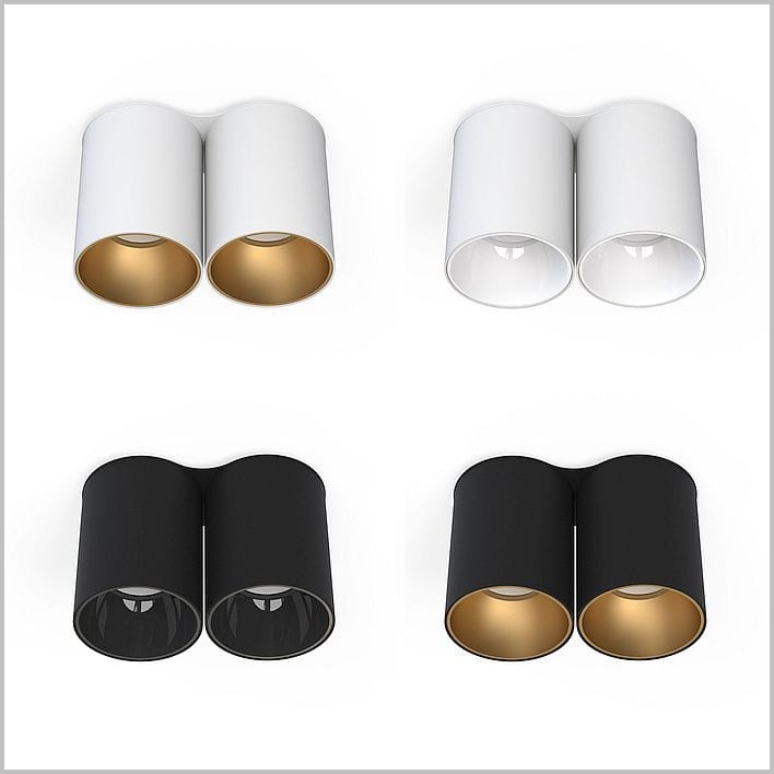 Nowodvorski Eye Tone II lampy sufitowe 2 x Gu10 LED