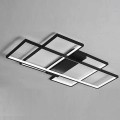 geometryczny plafon LED Domeno RING 123W