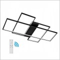 geometryczny plafon LED Domeno RING 123W