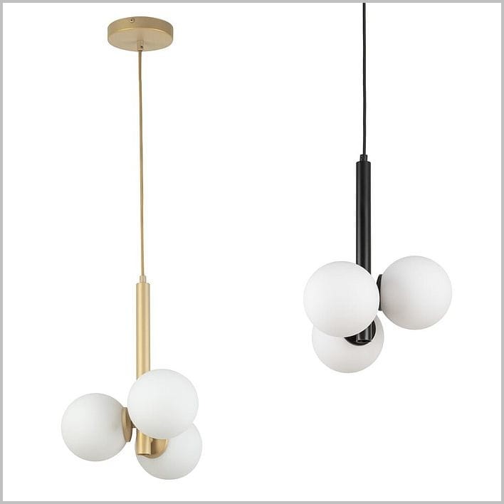 Sigma Lighting lampy wiszące Perla-3 dwa kolory do wyboru