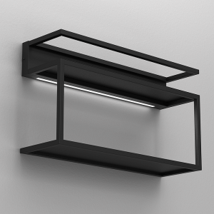 Shelf II podwójna czarna podświetlana półka Luminex