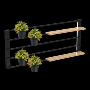 Shelf 4 Flowers półka z doniczkami i podświetleniem LED Luminex