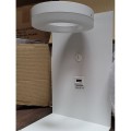 biały kinkiet LED z gniazdem USB Candellux Compact 21-76052