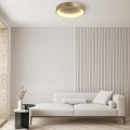 złoto biała lampa sufitowa LED Georgia Light Presige  LP-049/1C GD CCT