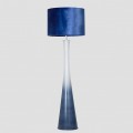 szklana lampa podłogowa 4concepts Siena Blue Matt L235320368