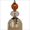 lampa wisząca bursztynowe elementy TROPEA Light Prestige LP-2004-1P/M AM