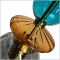 kolorowe szklane elementy lampa wisząca TROPEA Light Prestige LP-2004-1P/M SM