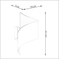 Talassa Sollux kinkiet metalowy 31cm