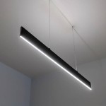 Slim długa wąska lampa wisząca LED 120cm DomenoLED