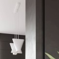 biała lampa wisząca z 3 abażurami Sollux BLUM-3 SL.0771