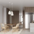 Sollux białe lampy ceramiczne nad stół do jadalni