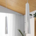 białe designerskie klosze lampa wisząca PRYSM Sollux