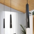 czarne klosze lampa wisząca Sollux PRYSM 3P SL.1401