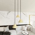 złota lampa wisząca glamour ELIT 3 PREMIUM GOLD Emibig 1329