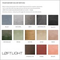 Loftlight kolory betonu 2024
