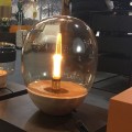 szklana lampa stołowa Sferico Gold L255001110 4concepts premiera na Warsaw Home 2023