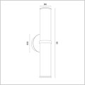 Argon HAMPTON 7203 złoty kinkiet 39 cm